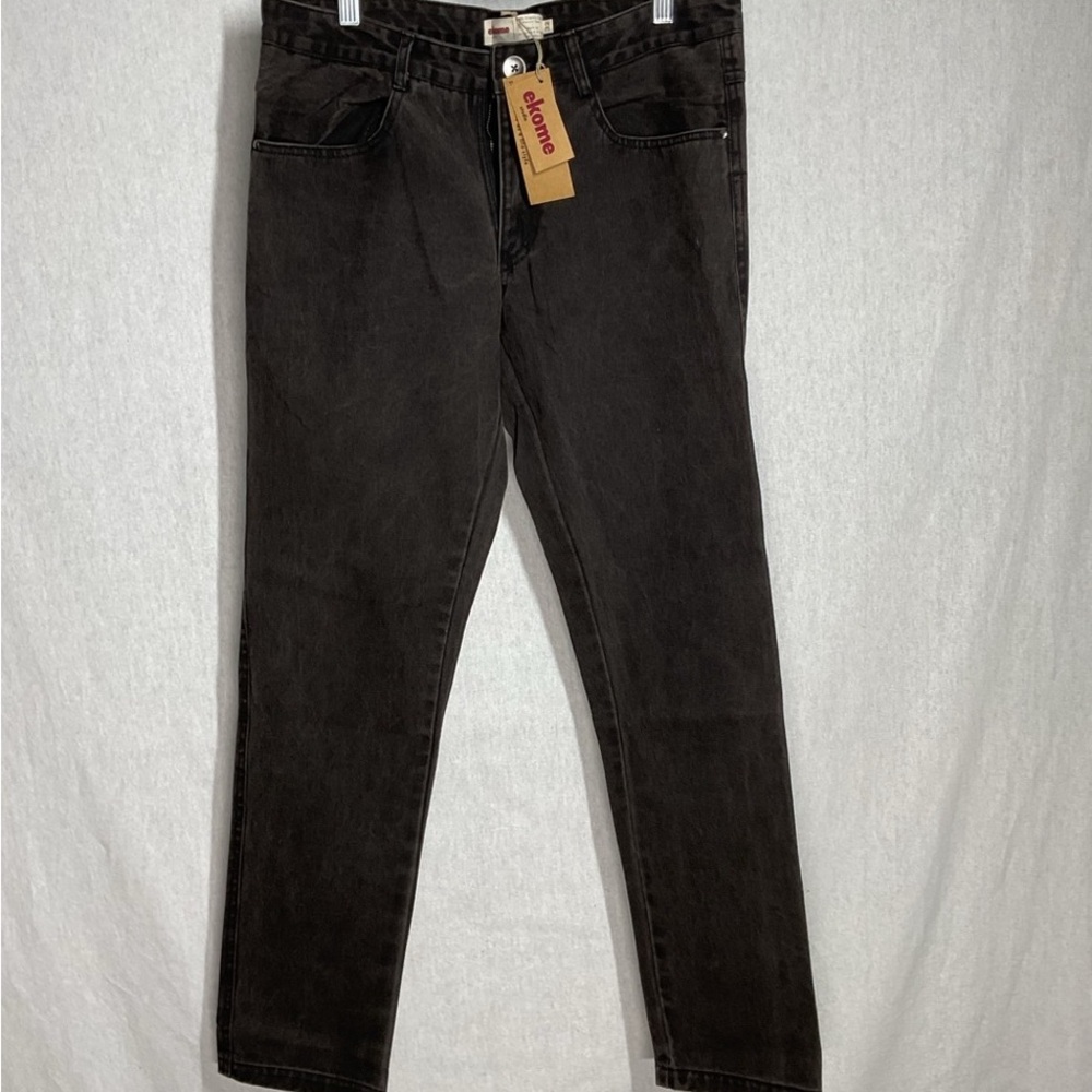 Ekome Dark Denim Jeans in Size 32 NWT